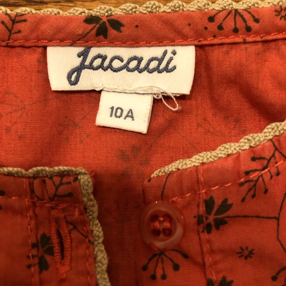 Girl’s Jacadi top, size 10a - Picture 2 of 3